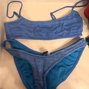Triangl Swimwear Blue Bikini Set